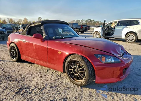 2006 Honda S2000 z USA, uszkodzony, nr VIN JHMAP21466S001632